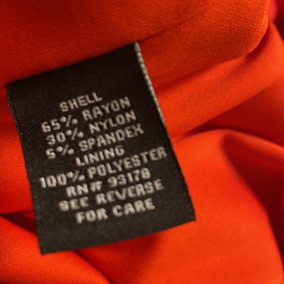 Premise size 10 red Dress with zippers - Picture 8 of 9